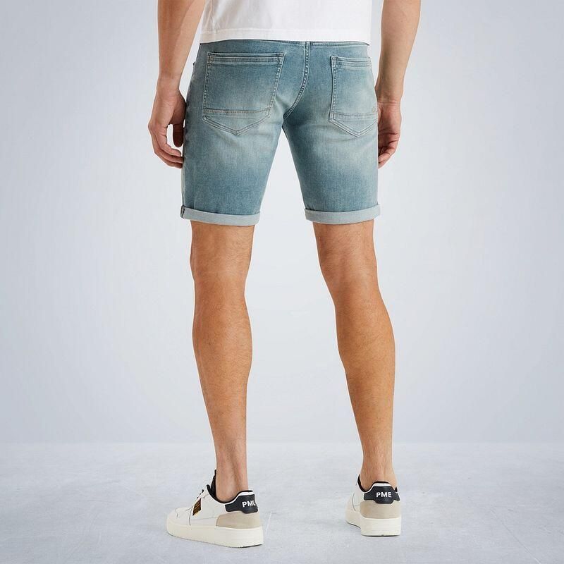 PME Legend slim denim short TAILWHEEL lichtblauw - Foto 3