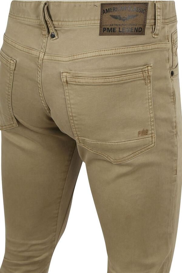 PME Legend Tailwheel slim fit broek van colored denim - Foto 4