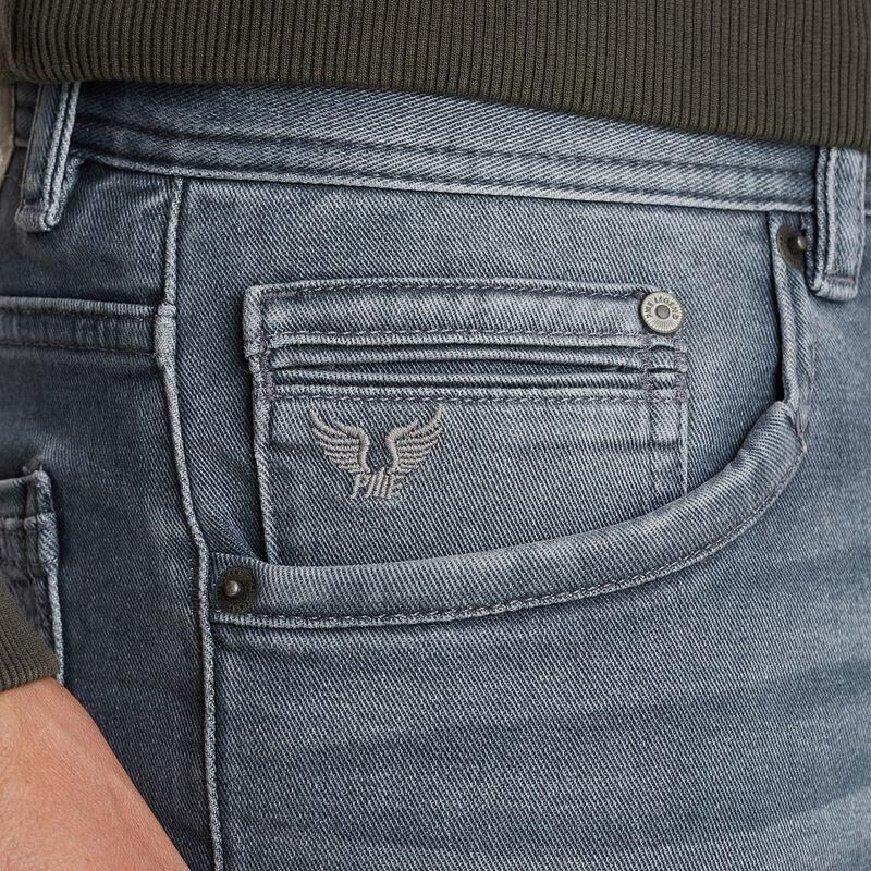 PME Legend TAILWHEEL slim fit jeans lichtgrijs - Foto 8