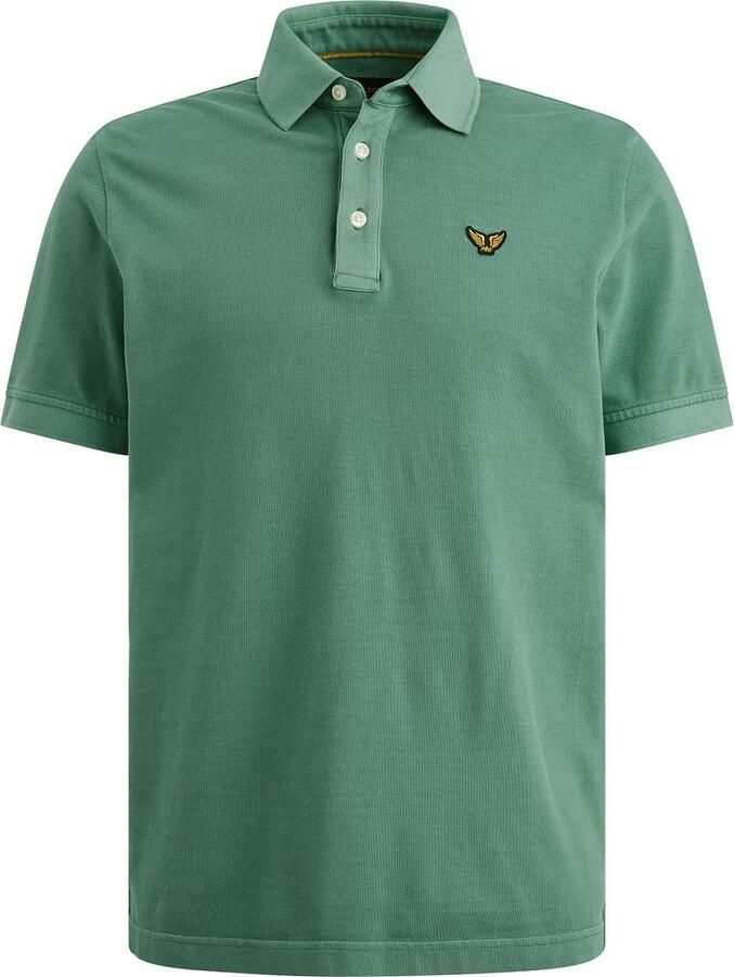 PME LEGEND Polo met garment-dye wassing en tailwing logo - Foto 4