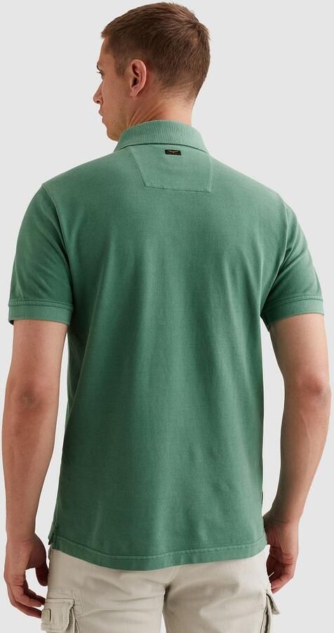 PME LEGEND Polo met garment-dye wassing en tailwing logo - Foto 6