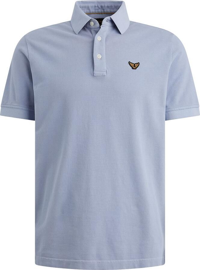PME LEGEND Polo met tailwing logo en garment-dye wassing - Foto 3