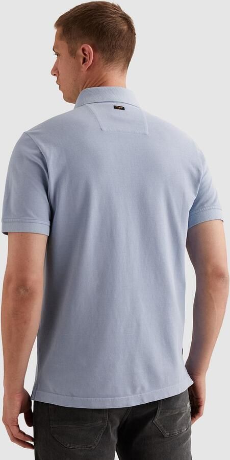 PME LEGEND Polo met tailwing logo en garment-dye wassing - Foto 5