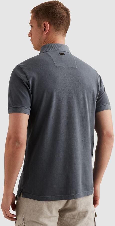 PME Legend Tailwing Logo Poloshirt Vintage Indigo - Foto 3
