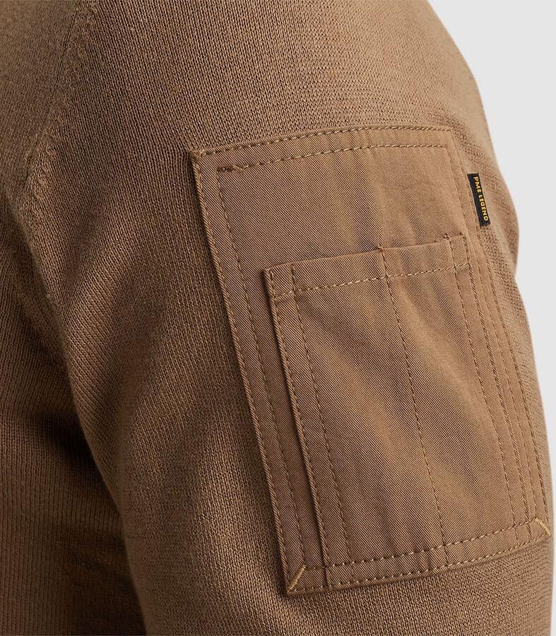 PME LEGEND Heren Truien & Vesten R-neck American Classic Knit Bruin - Foto 3
