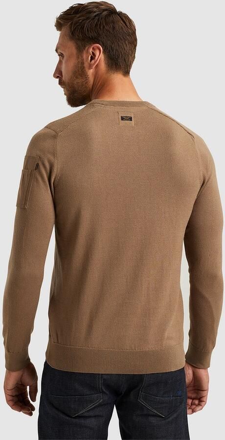 PME LEGEND Heren Truien & Vesten R-neck American Classic Knit Bruin - Foto 5