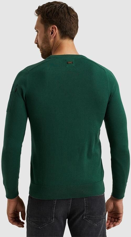 PME LEGEND Heren Truien & Vesten R-neck American Classic Knit Groen - Foto 3
