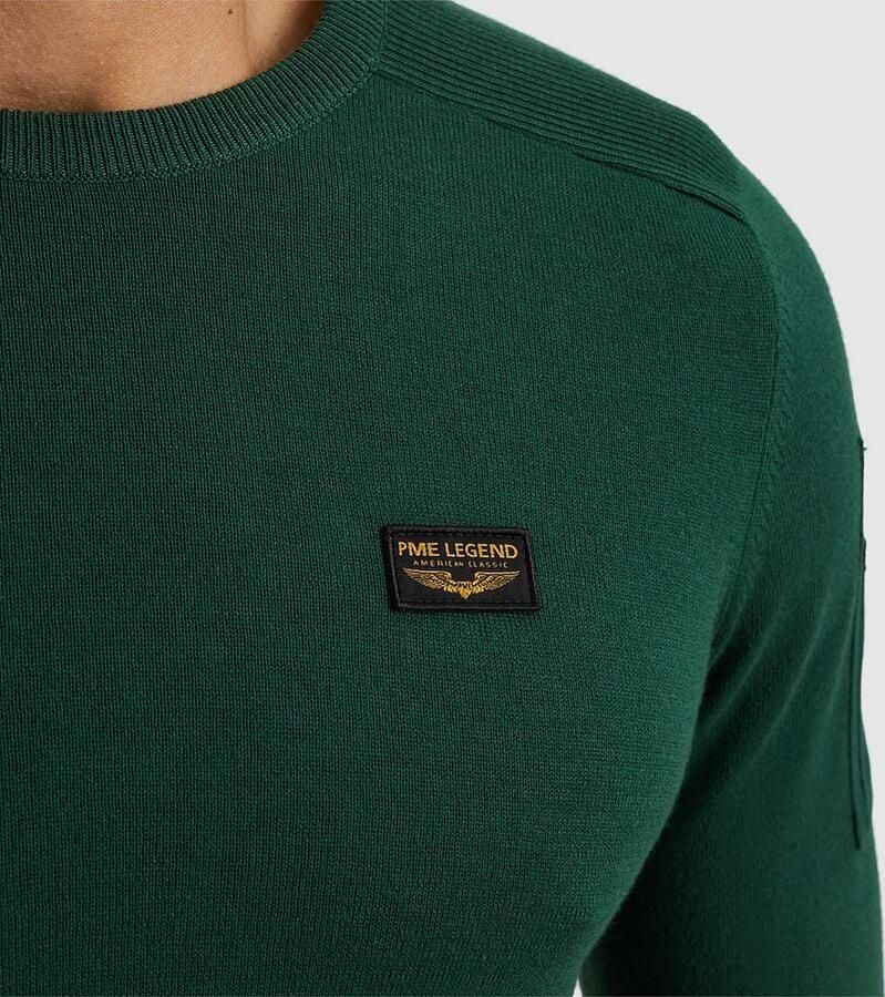 PME LEGEND Heren Truien & Vesten R-neck American Classic Knit Groen - Foto 2