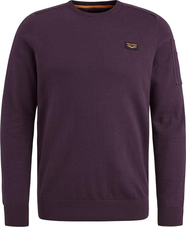 PME LEGEND Heren Truien & Vesten R-neck American Classic Knit Lila - Foto 5