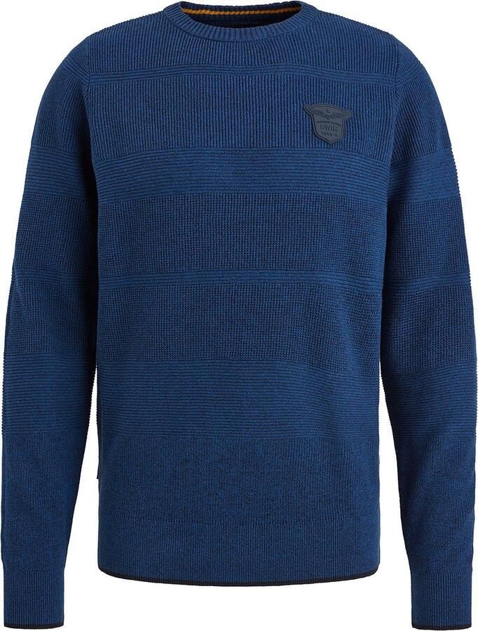 PME Legend Trui Badge Kobaltblauw - Foto 5