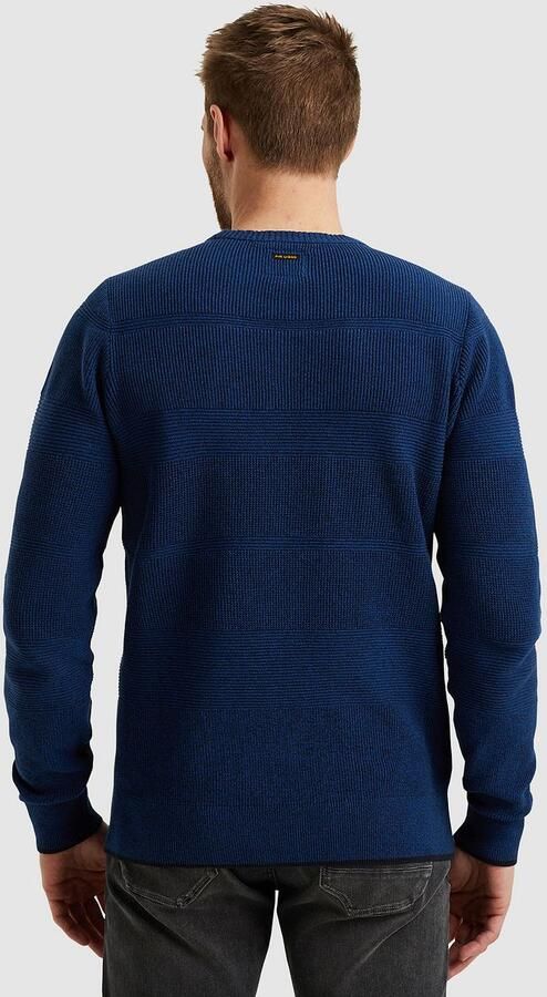 PME Legend Trui Badge Kobaltblauw - Foto 3