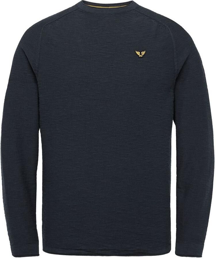 PME Legend Trui Linnen Navy Blauw Heren - Foto 2