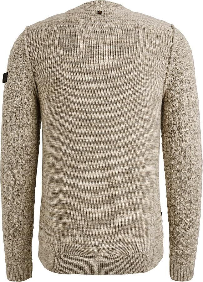 PME Legend Trui Mouliné Beige - Foto 3
