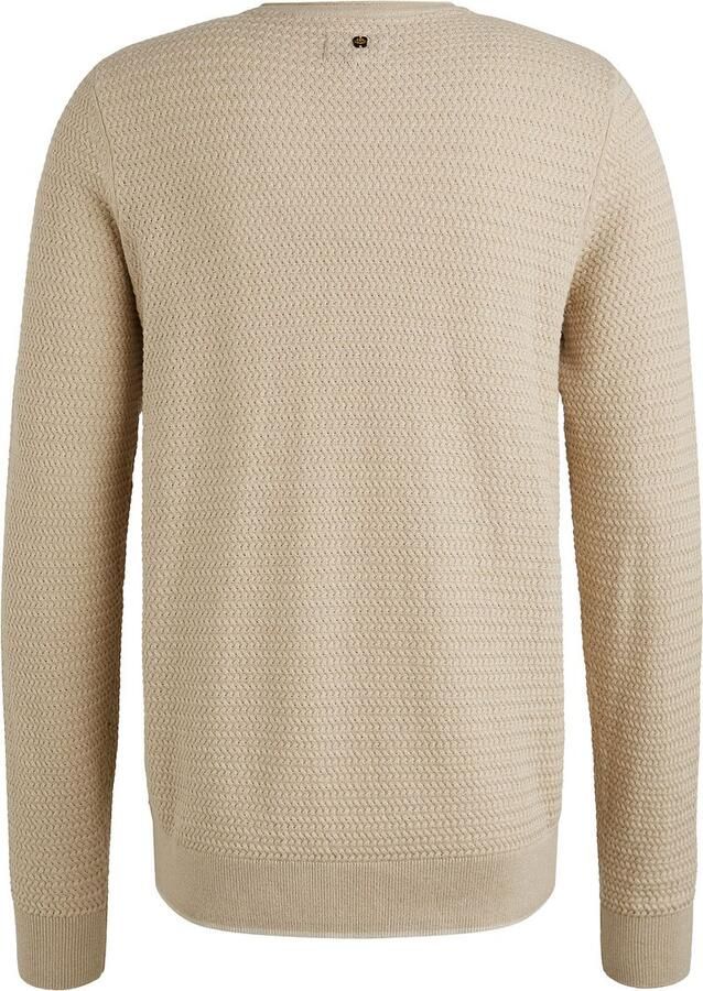 PME Legend Ronde Hals Katoen Mouline T-shirt Brown Heren - Foto 3