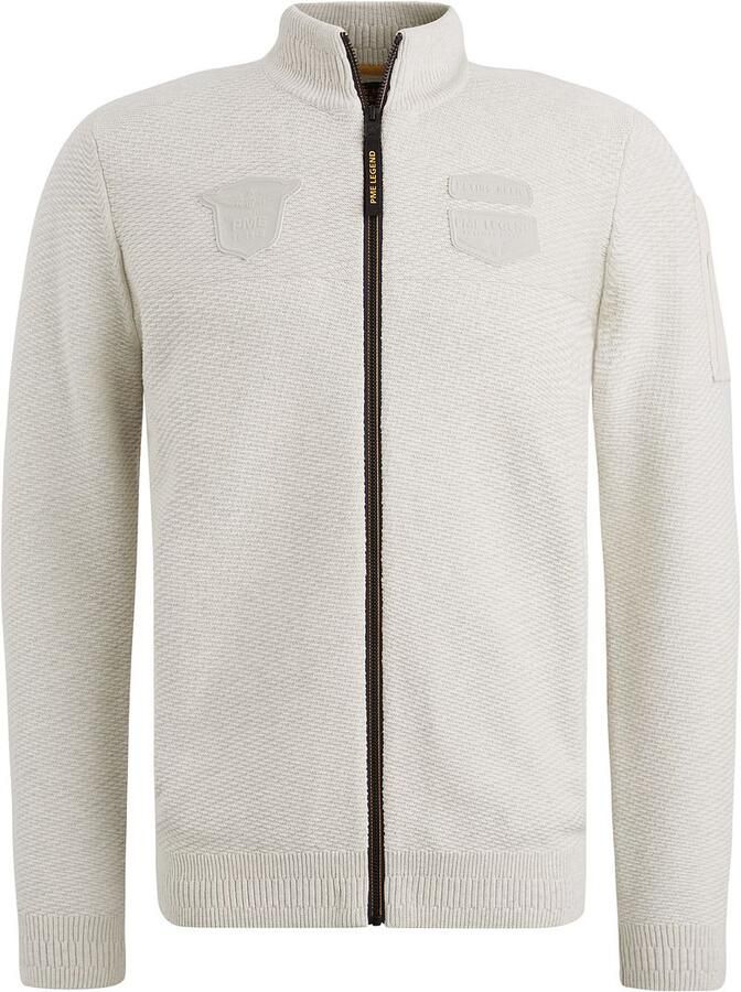 PME Legend Vest Cargo Knitted Ecru - Foto 2