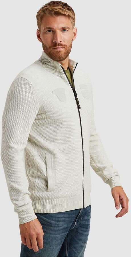 PME Legend Vest Cargo Knitted Ecru - Foto 8