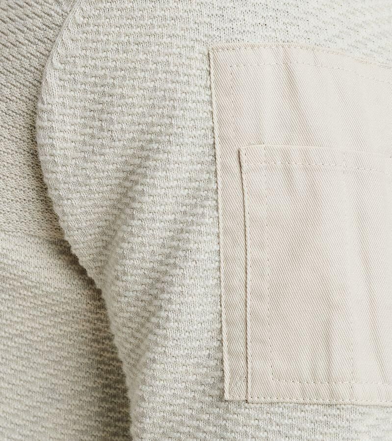 PME Legend Vest Cargo Knitted Ecru - Foto 4