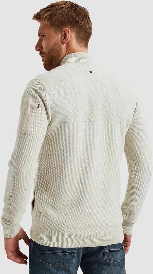 PME Legend Vest Cargo Knitted Ecru - Foto 6
