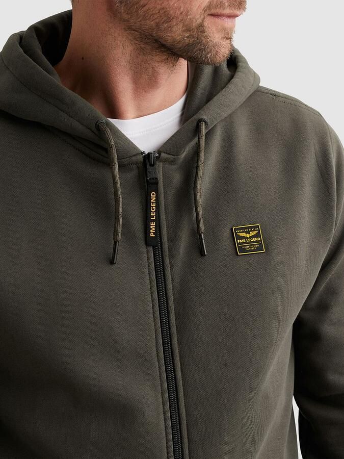 PME LEGEND Sweat jacket met capuchon en ritssluiting - Foto 3