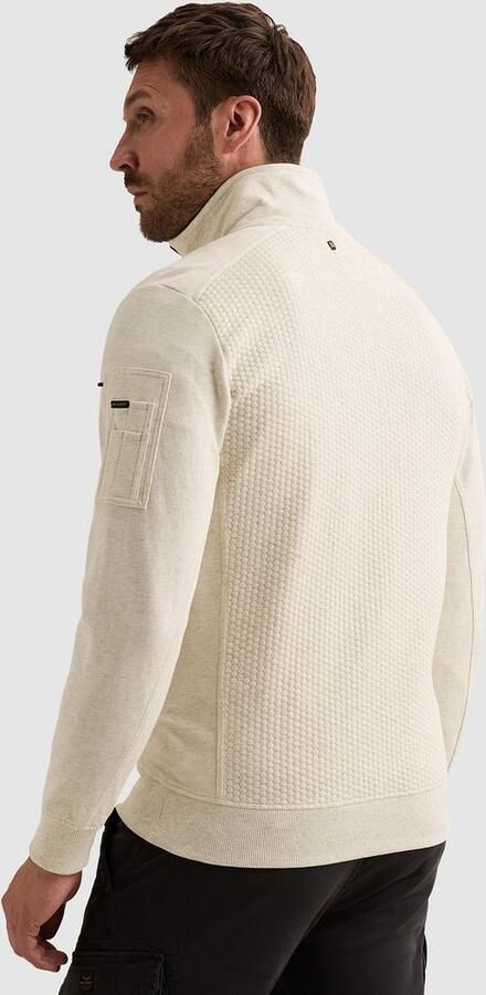 PME LEGEND Sweatshirt met jacquardpatroon en flight pocket - Foto 10