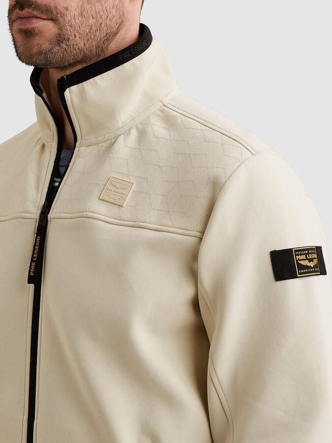 PME LEGEND Heren Truien & Vesten Interlock Sweat Creme - Foto 7