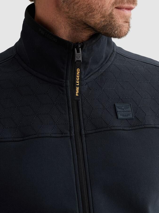 PME LEGEND Heren Truien & Vesten Interlock Sweat Donkerblauw - Foto 6