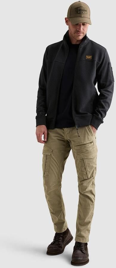 PME LEGEND Sweatshirt met jacquardpatroon en flight pocket - Foto 11