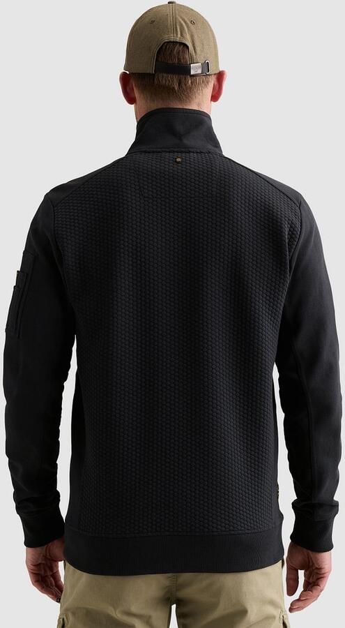 PME LEGEND Sweatshirt met jacquardpatroon en flight pocket - Foto 10