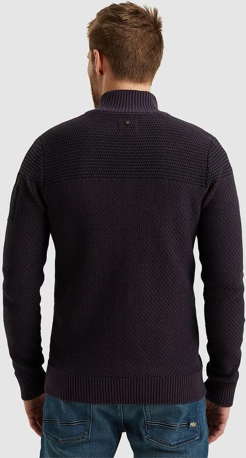 PME Legend Katoenen Ritsjas Structuur Brown Heren - Foto 4