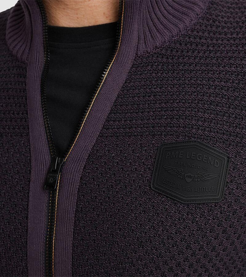 PME Legend Katoenen Ritsjas Structuur Brown Heren - Foto 2