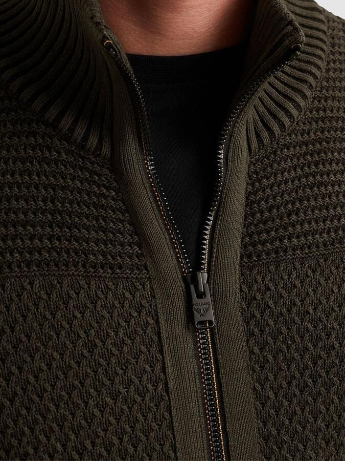 PME LEGEND Heren Truien & Vesten Cotton Structure Donkergrijs - Foto 6