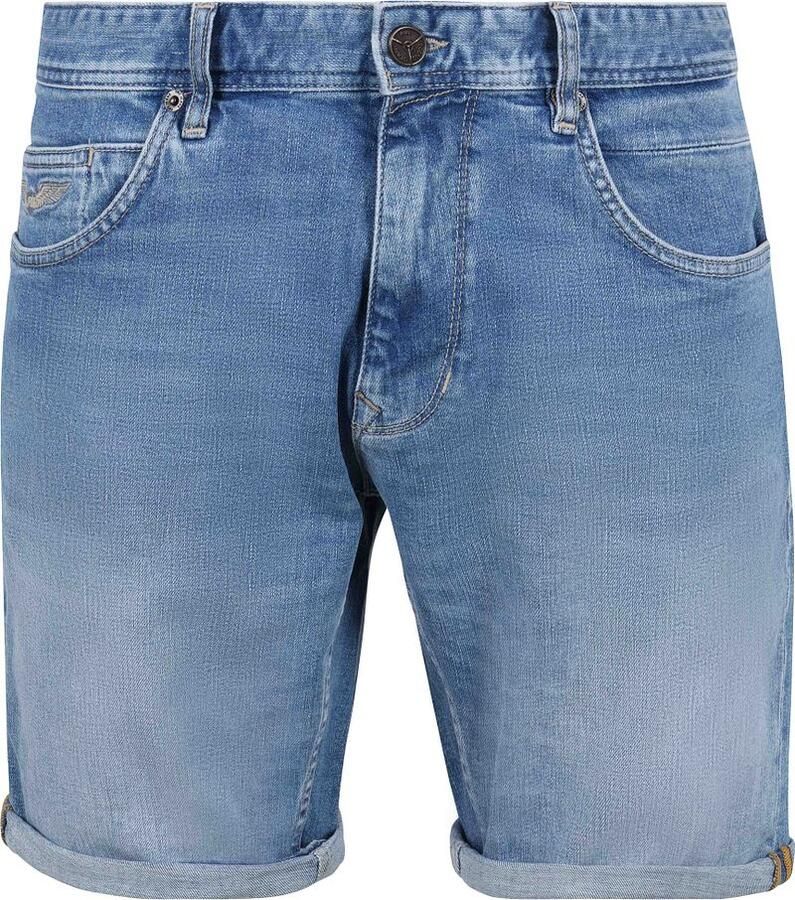 PME Legend WINGLOAD denim relaxed short lichtblauw - Foto 3
