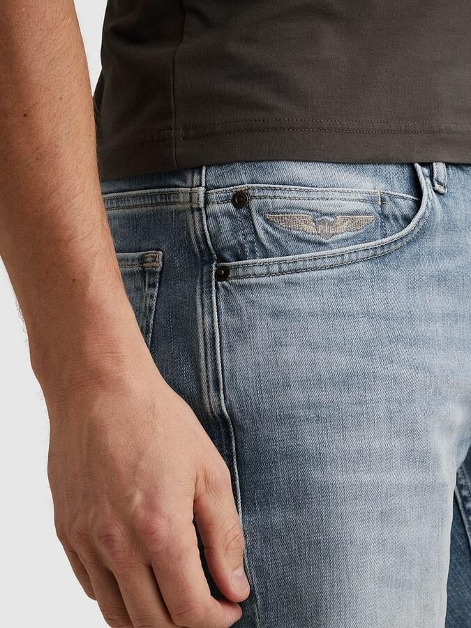 PME Legend WINGLOAD denim relaxed short lichtblauw - Foto 5