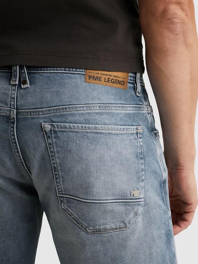 PME Legend WINGLOAD denim relaxed short lichtblauw - Foto 6