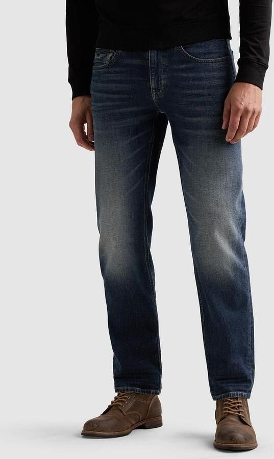 PME Legend WINGLOAD relaxed fit straight leg jeans donker indigo - Foto 9
