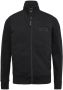 PME Legend Zwarte Vest Zip Jacket Jacquard Interlock Sweat - Thumbnail 3
