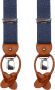 Profuomo bretels jeans blauw melange - Thumbnail 1