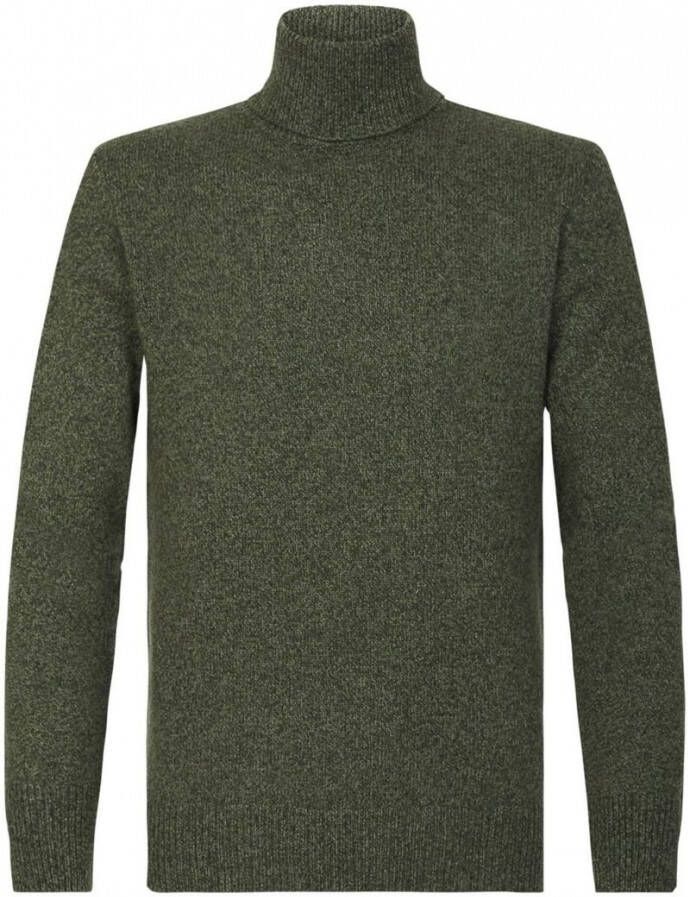 Profuomo Coltrui Heavy Knitted Groen