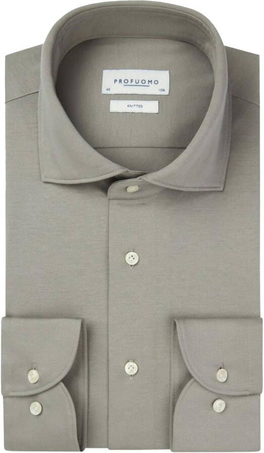 Profuomo Knitted Overhemd Groen