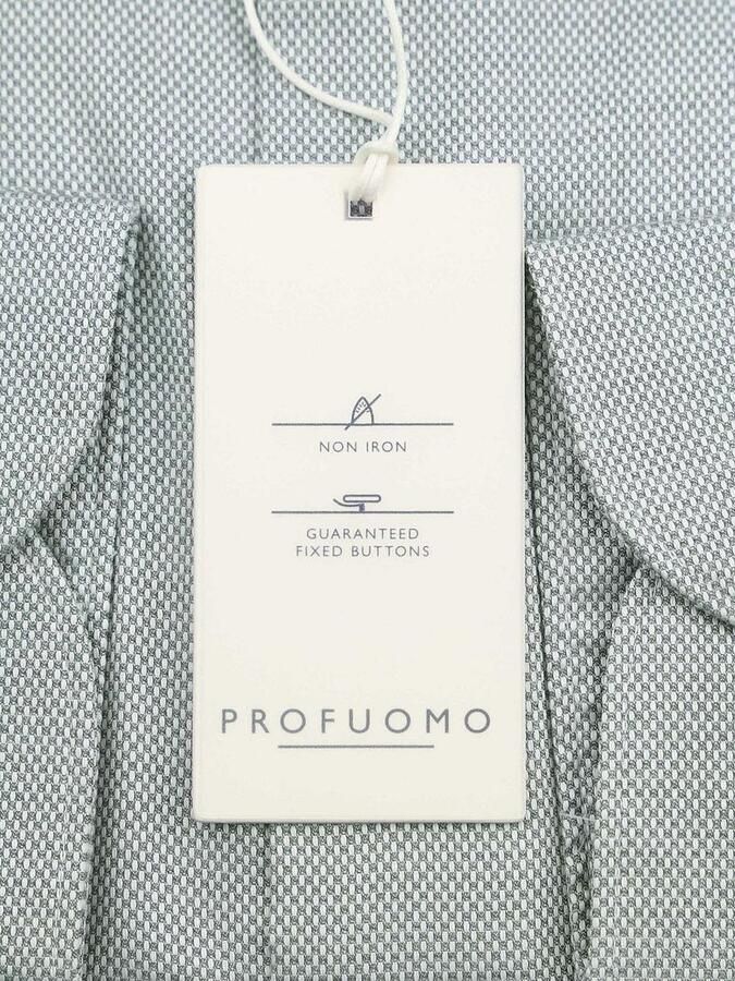 Profuomo Regular fit zakelijk overhemd met knoopsluiting - Foto 4