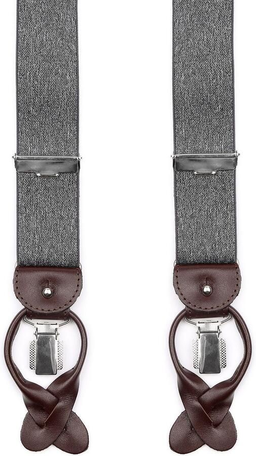 Profuomo Bretel Antraciet Melange