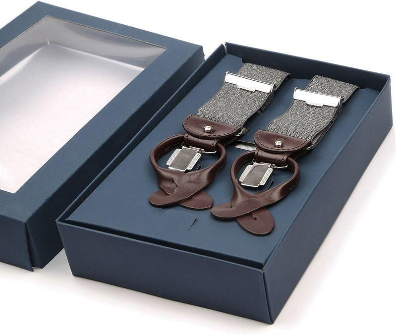 Profuomo Bretel Antraciet Melange - Foto 2