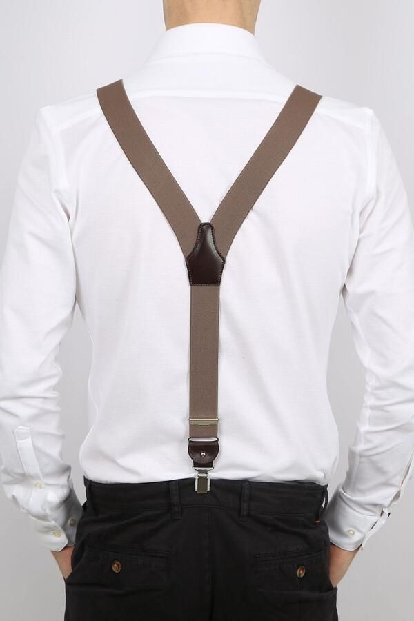 Profuomo bretels camel uni 36 MNM - Foto 7
