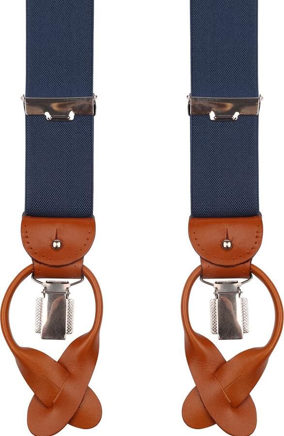 Profuomo Bretels Blauw Heren
