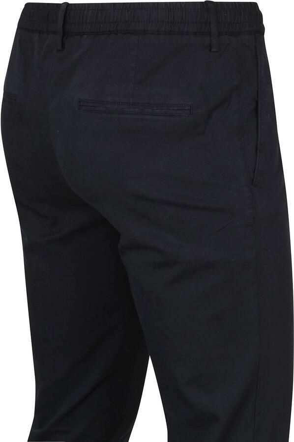 PROFUOMO Heren Broeken Sportcord Chino Donkerblauw - Foto 8