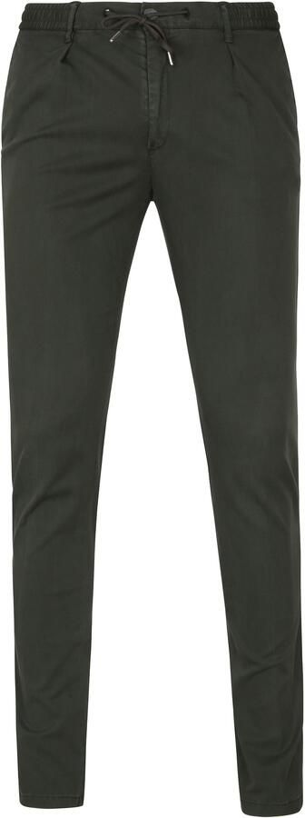 Profuomo Comfortabele Army Sportcord Chino Green Heren - Foto 3