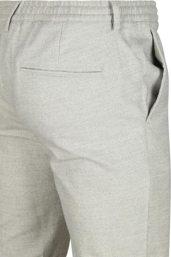 Profuomo Grijze Katoen Flanel Sportcord Slim Fit Gray Heren - Foto 5