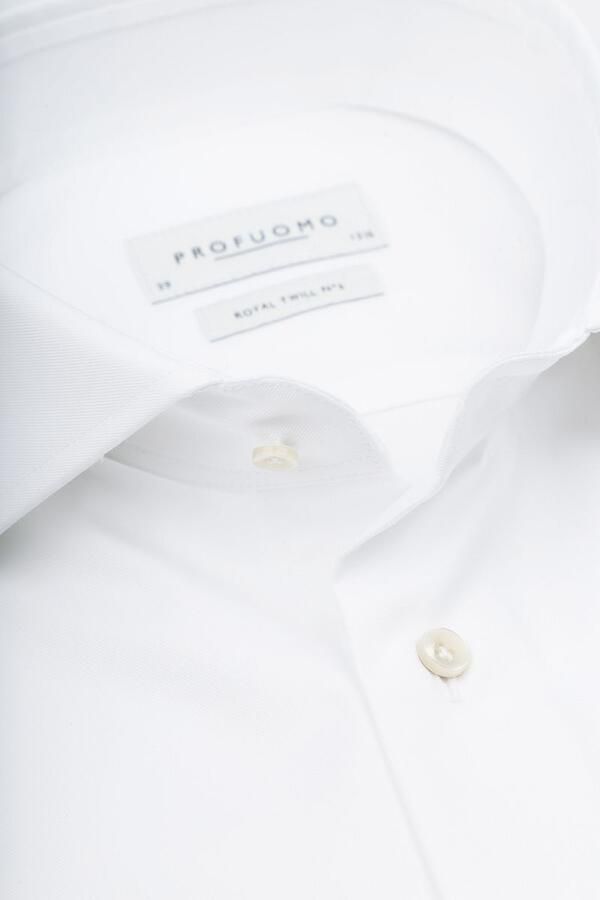 Profuomo Zakelijk regular fit overhemd van twill - Foto 3