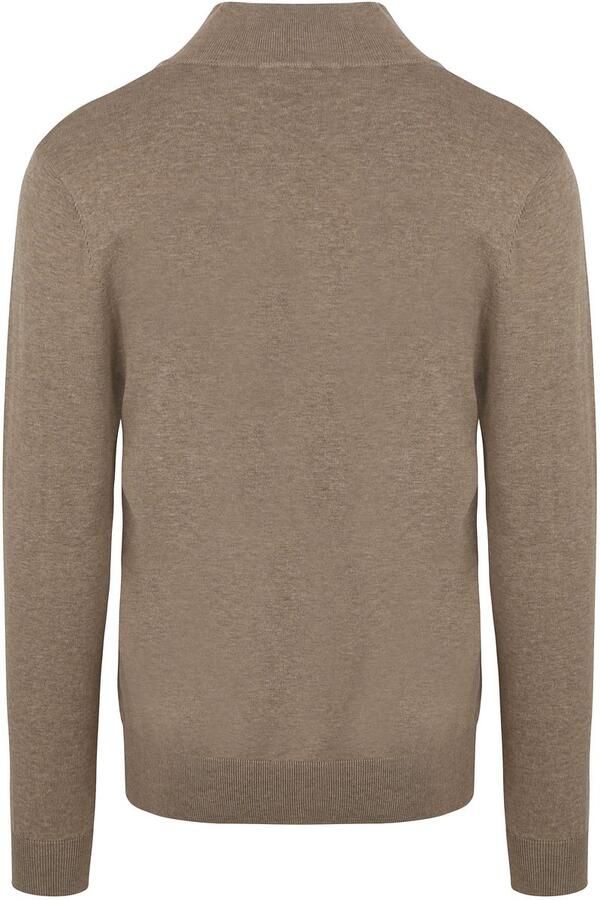 PROFUOMO Heren Truien & Vesten Pullover Half Zip Beige - Foto 3