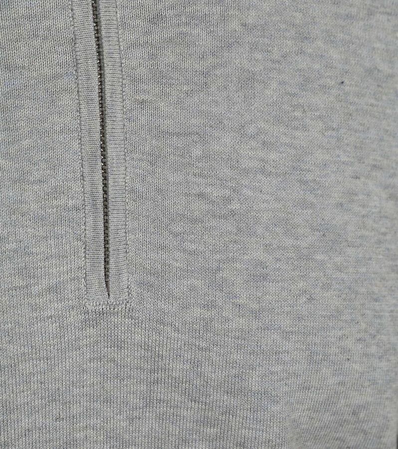 Profuomo Half Zip Pullover Luxury Grijs - Foto 2